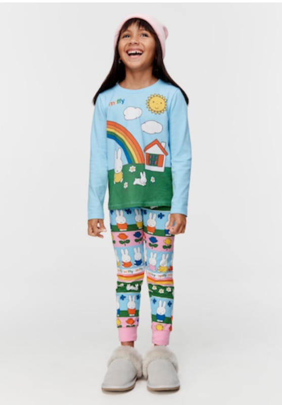 Peter Alexander Womens Size S Rainbow Unicorn PJ Pants Blue / Multicoloured  BNWT RRP $69.95(s)